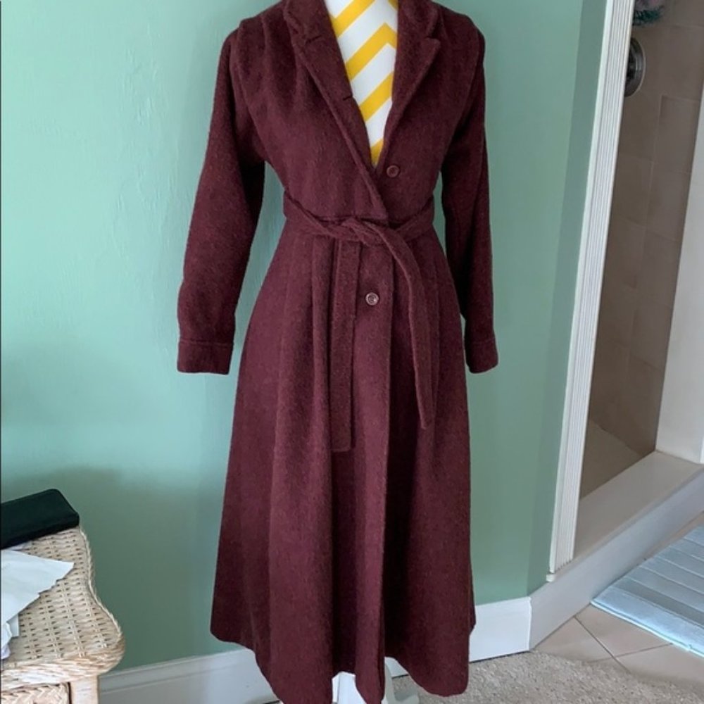 VINTAGE wool coat